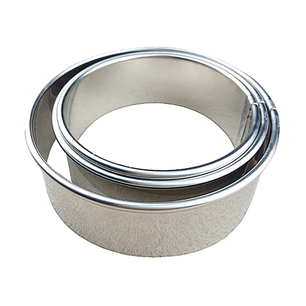 Eco-Friendly Dumpling Skin Mold Pastry Modeling Tools Kitchen Gadgets Stainless Steel Dumpling Maker Wraper Dough Cutter Maker