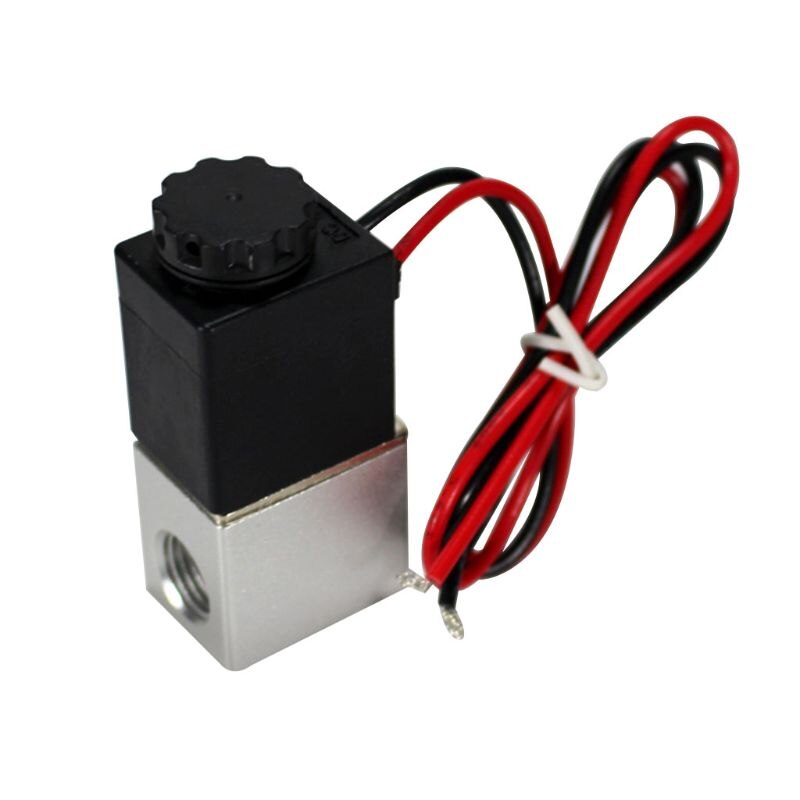 DC 12V24V110V220V Solenoid Valve 1/4"Normally Closed Direct-acting Pneumatic Valves For Water Air Gas