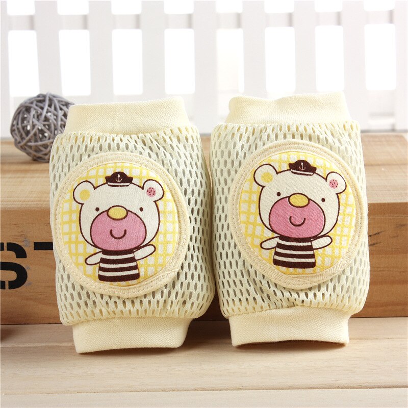 Kids Girls Boys Crawling Elbow Toddlers Baby Knee Pads Protector Safety Mesh Kneepad Leg Warmer Children Cushion Legging Infants