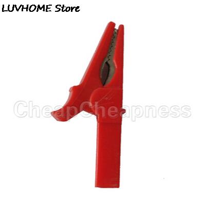 Zlinkj 1 Pcs 55 Mm Alligator Clips Alligator Clips Voor 4 Mm Banana Plug Connectoren Terminals Clips Willekeurige kleur