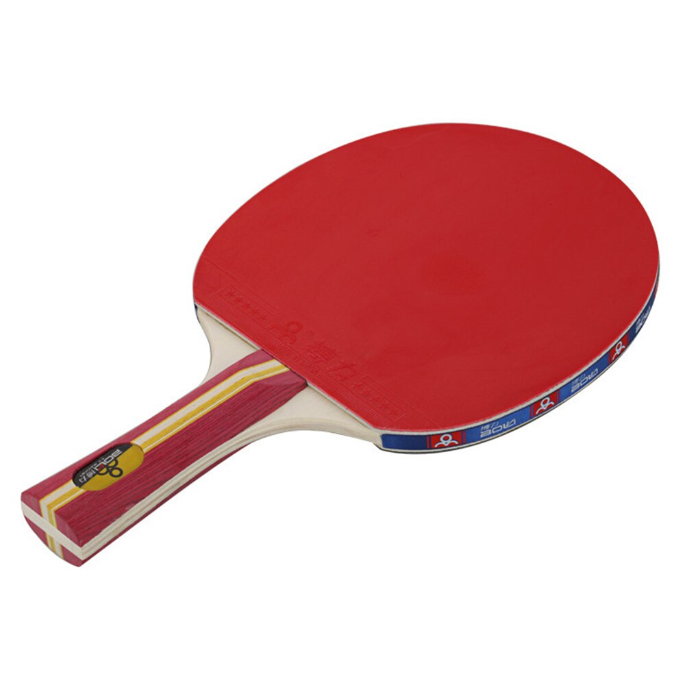 Mango largo mango corto raqueta de Ping Pong de doble cara carbono hoja de goma para mesas directo bate Control Superior y ligero