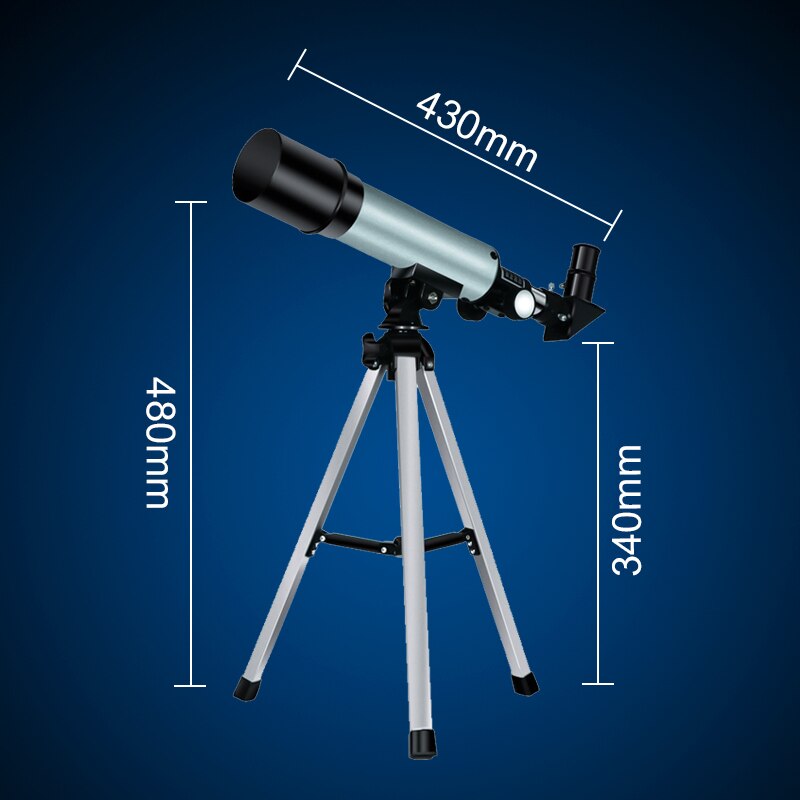 Astronomical Telescope 360 Rotatable Monocular Telescope 360 mm Table Telescope with Tripod f/ Beginner Travelling Watching
