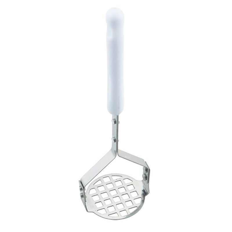 Stainless Steel Potato Masher ricer with Broad and Ergonomic – Fine-grid Mashing Plate for Smooth Mashed Potatoes, and 2022: Default Title