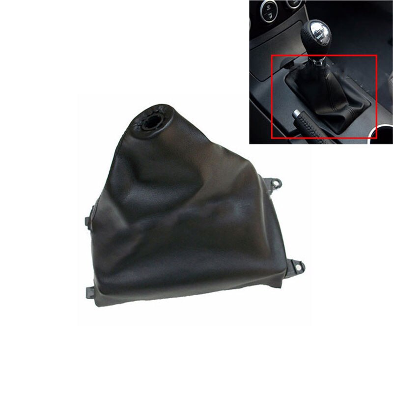 Pomo de cambio de marchas de cuero PU para MAZDA, accesorios de estilo de coche, 5/6 velocidades, para MAZDA 6, 2002, 2003, 2004, 2005, 2006, 2007