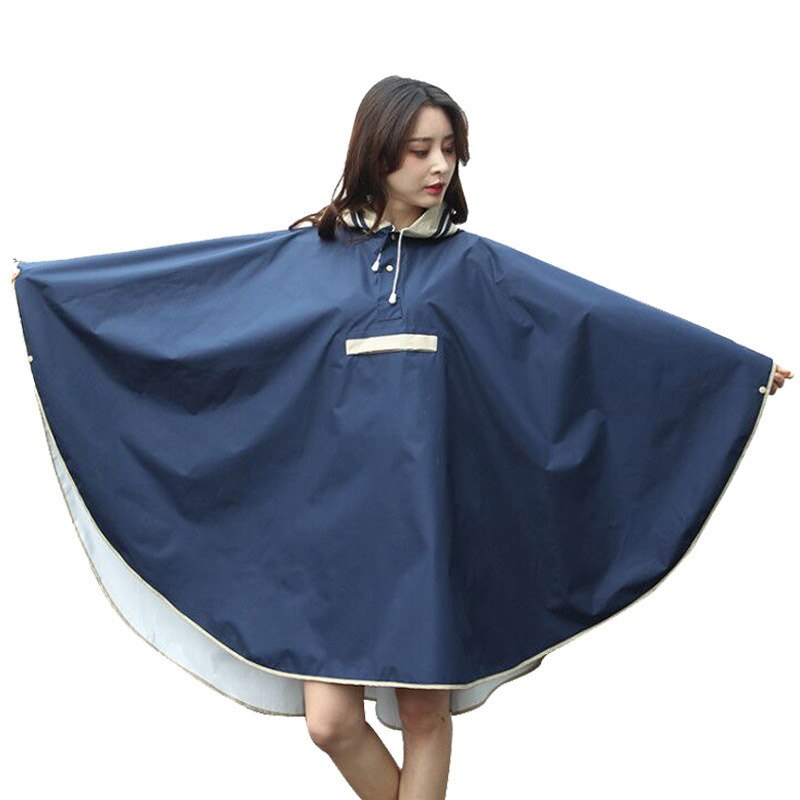 Regenjas Vrouwen Kleding Stijl Japanse En Koreaanse Fan Draagbare Riding Waterdichte Enkele Mode Mantel Windjack Voor Midden S