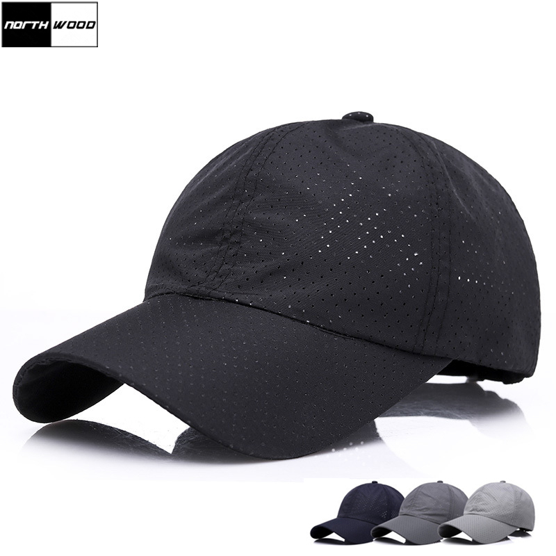 [northwood] kiinteä kesälakki snapback baseball-lippis miesten hengittävä verkkohattu gorras para hombre luu casquette lippalakit