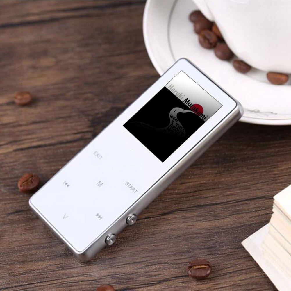 Lossless Music Player Ultra-thin Video High Fidelity FM Radio Bluetooth MP4 HIFI Multifunctional Touch Screen Long Standby 8G