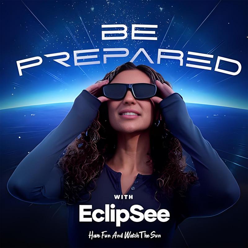 UV Blocking Solar Eclipse Glasses Portable Ultra-light Black Eclipse observation Viewing Glasses for Safe Sun Viewing