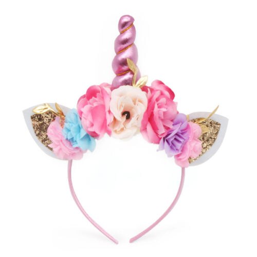 Kerst Eenhoorn Hoorn Kids Flower Haarband Hoofdband Party Kostuum Magical Hoofdbanden