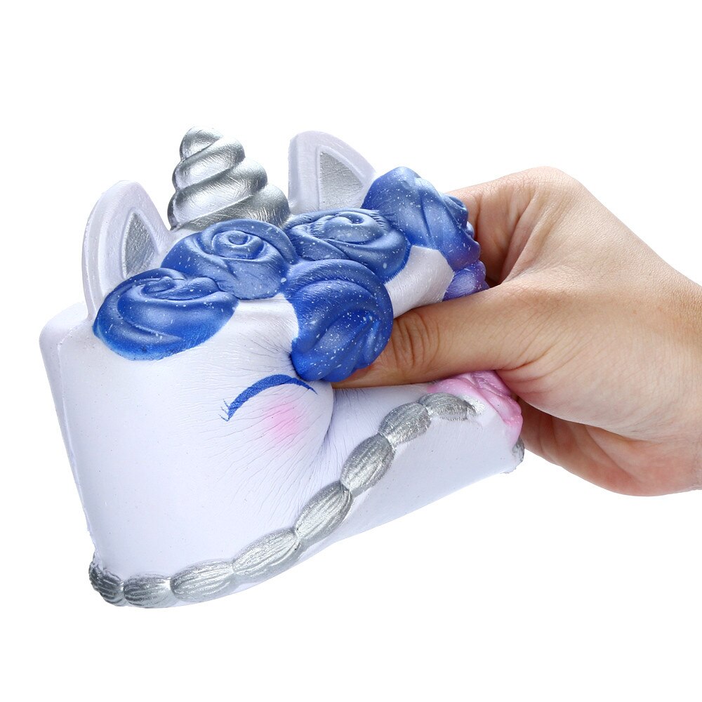 Squishies Galaxy Unicorn Cake Toy Slow Rising Fruits Scented Stress Relief Toy Pinch Toy Kawaii Decorative Ornaments