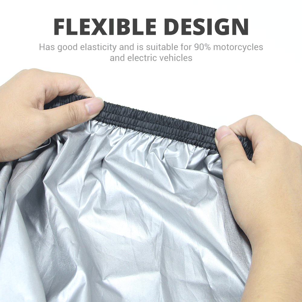 Nueva Funda para motocicleta, Funda para Moto, cubierta para lluvia, impermeable, a prueba de polvo, cubierta protectora UV, abrigo para interiores y exteriores, Funda para Scooter y Moto