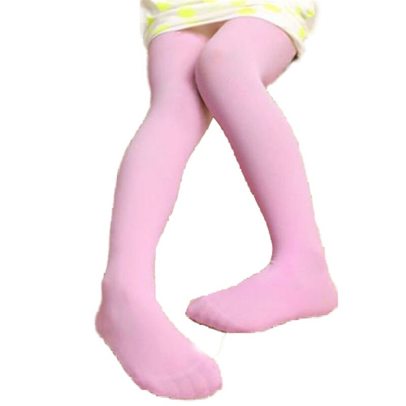 Girls Kids Tights Pantyhose Hosiery Stockings Opaque Ballet Candy Color