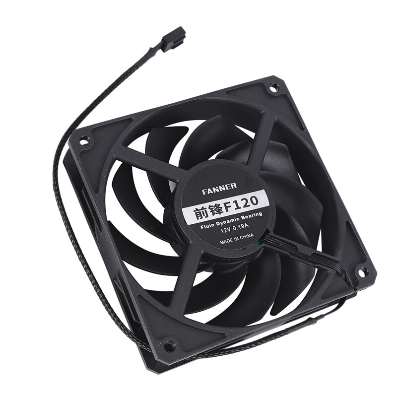 120mm Computer Case Fan - 120x25mm DC 12V 4-Pin High Speed Cooling Fan