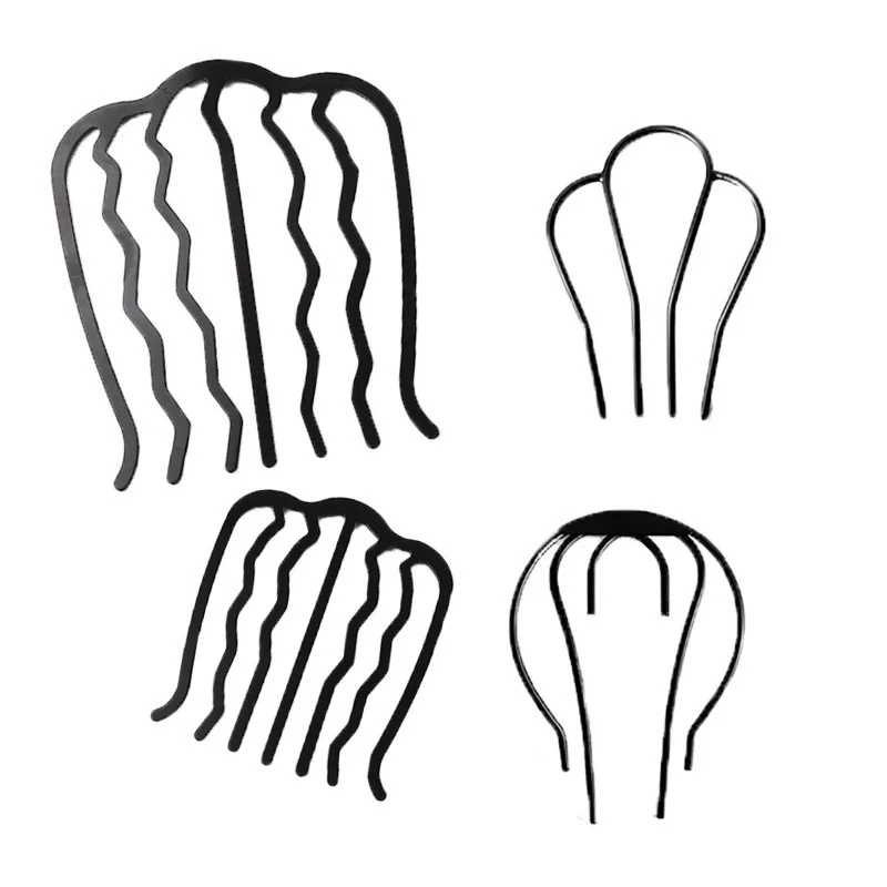 Peine de horquilla de estilo coreano para mujer, herramienta de peinado de Simple, horquilla trenzada, Clip de pelo rizado, adorno
