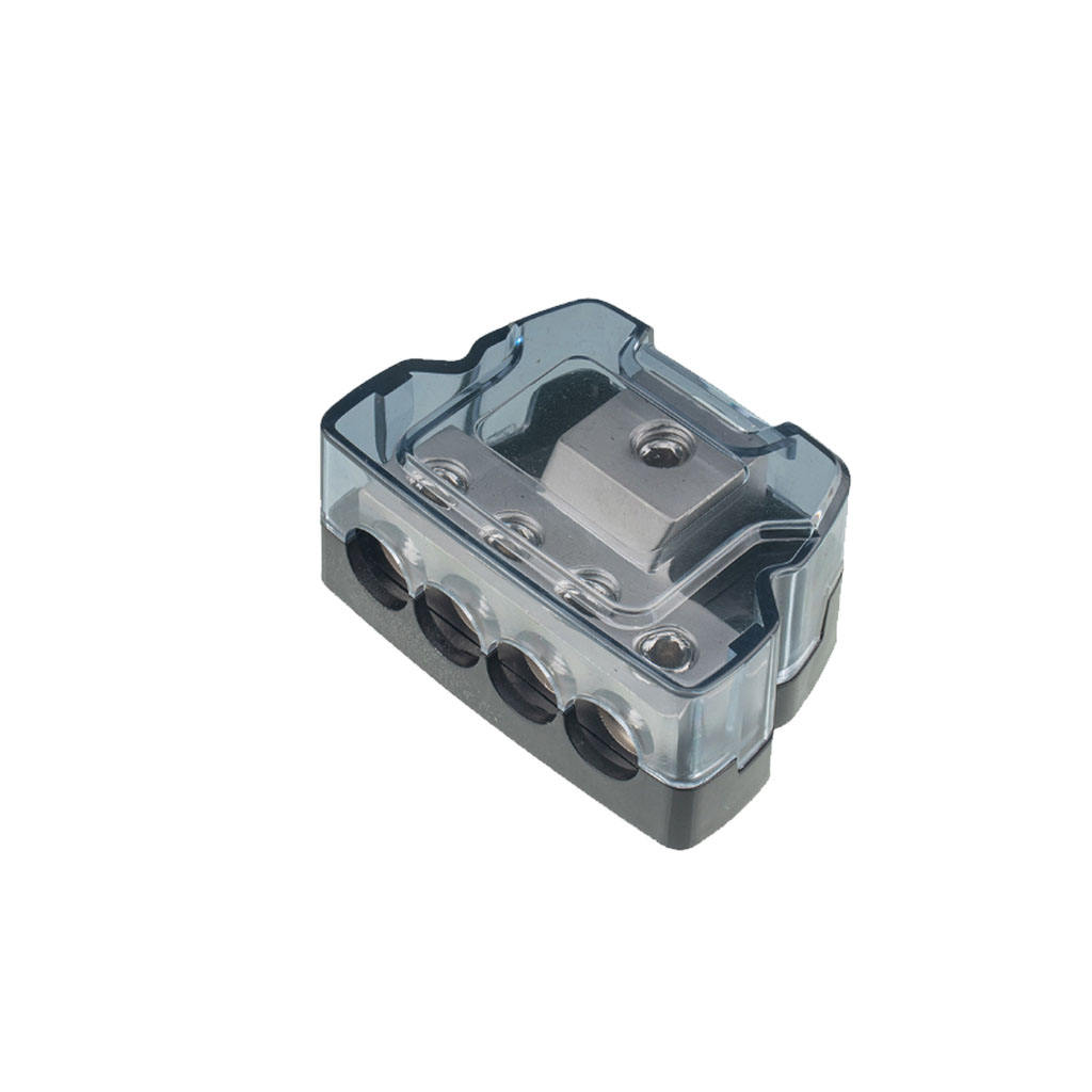 4 Way Power Distribution Block Wire Distribution Audio Connect for auto car