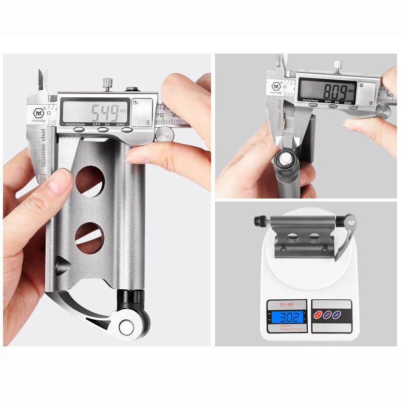 Snelspanklem van aluminiumlegering voor mtb-vork voor kofferbakdrager, fietsvorkbevestiging voor het vervoeren van fietsen, racefietsstandaard