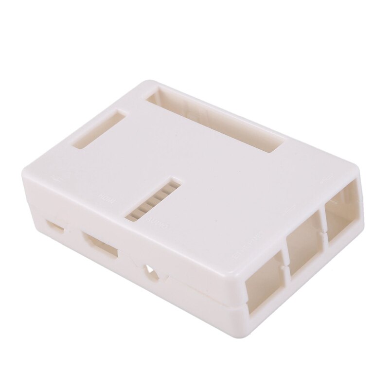 Para Raspberry Pi 3 Modelo B/Raspberry Pi 2 Modelo B, carcasa para Raspberry Pi 3 Modelo B/Raspberry Pi 2 Modelo B, blanco