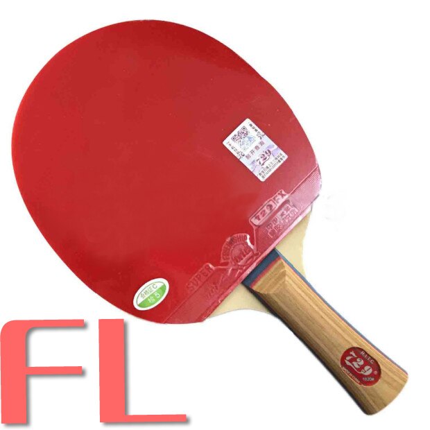 Venskab 729 1020#  bordtennis ketcher bordtennis padle bat: Shakehand lang fl