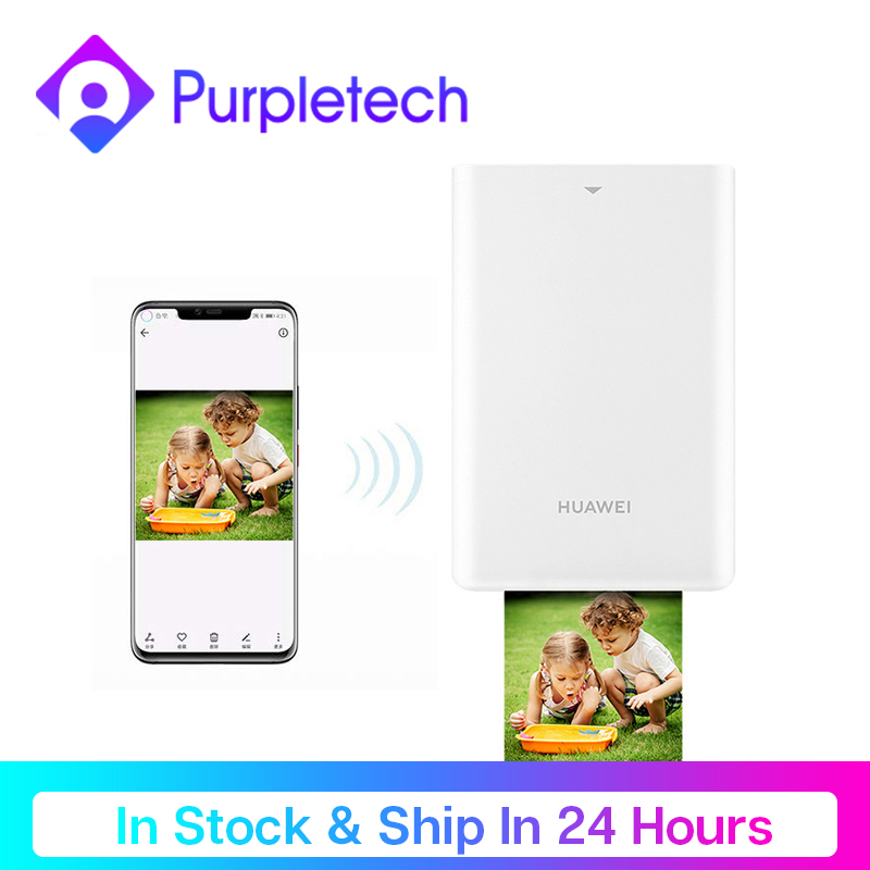 Imprimante Photo de poche originale Huawei imprimante Photo Portable HUAWEI Zink imprimante AR 300dpi Bluetooth 4.1 Support bricolage 500mAh promo code “ WINTERSALE45" 45-5€, "10FRSALE" 100-10€, " 15WINTERSALE",150-15
