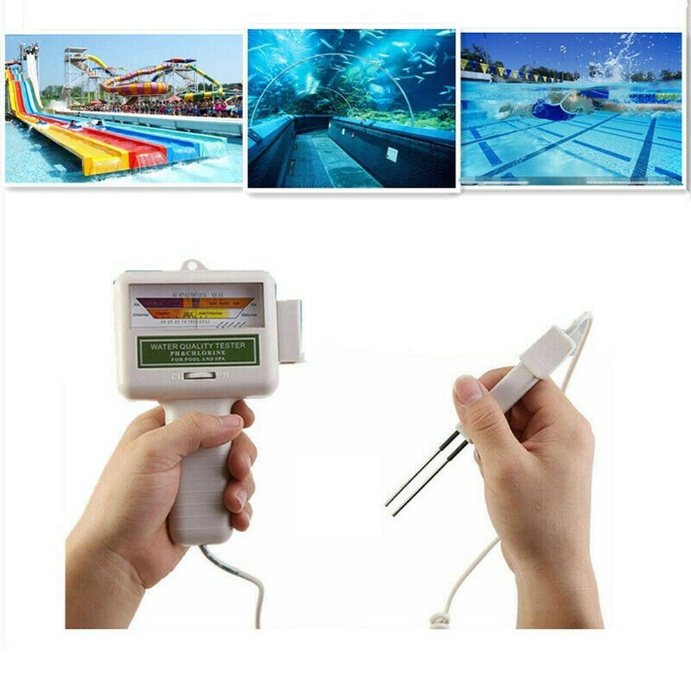 Digital PH Tester Swimming Pool Portable Handheld Testing Meter Water Outdoor Beach Aquarium Practical Home Spring