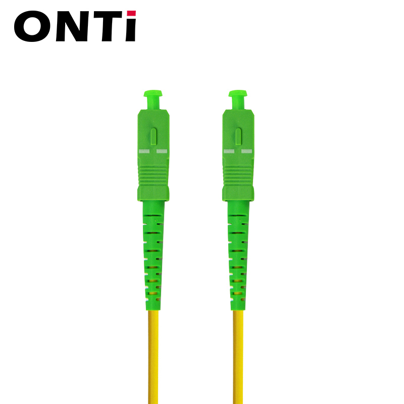 ONTi-Cable de parche de Fibra óptica SC/APC, SC-SC de 1/3/5/10/20/30M, modo simple, 2,0mm, Fibra óptica FTTH