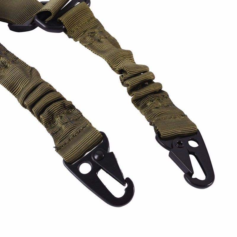 Único punto de punto doble Multi-cuerda de la función amplio uso eslinga de seguridad ajustable cuerda de la correa para actividades al aire libre