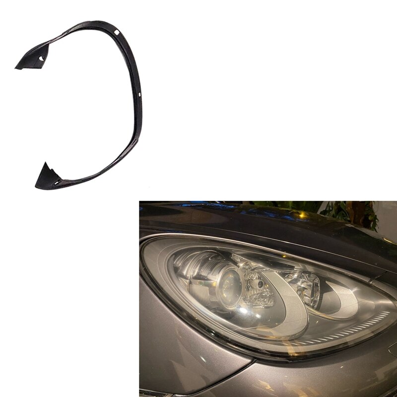 Car Front Headlight Rubber Sealing Strip Trim Head Light Lamp Decorative Strip Gasket For Porsche Cayenne: Lavender