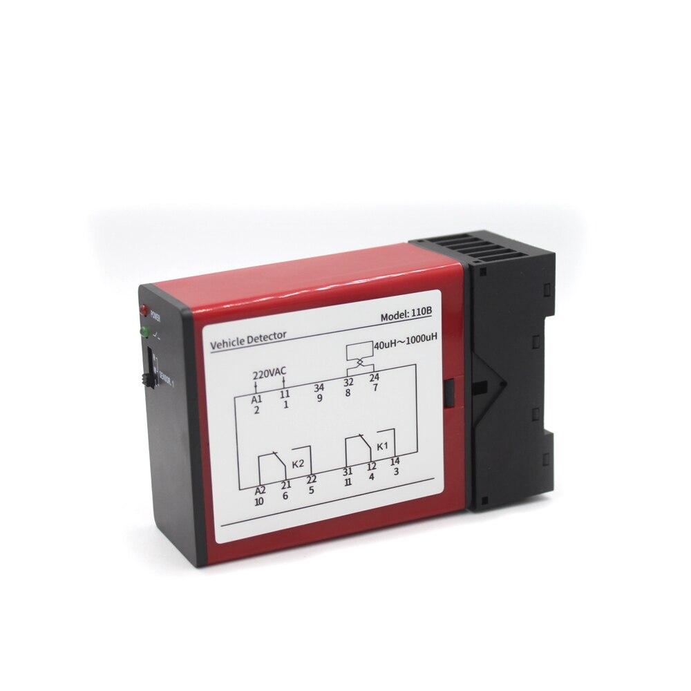 AC220v/50hz Automatic Gate opener barier Barrier Gate Traffic Inductive Single Channel Loop Vehicle Detector: Default Title