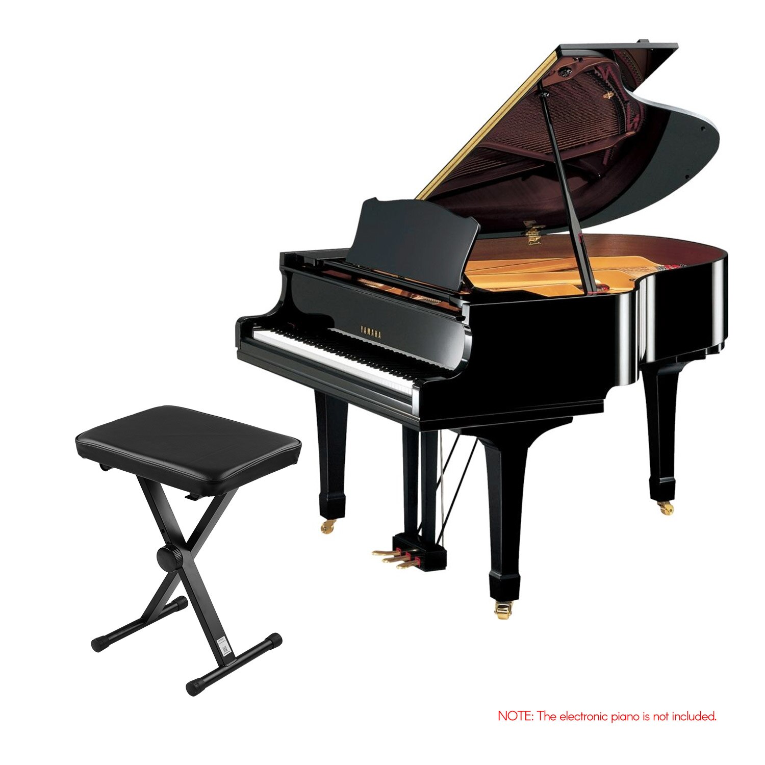 X-Stijl Elektronische Piano Kruk Elektronische Piano Gitaar Drum Kruk Verstelbare Gevouwen Zwarte Piano Bench Voor Spelen Piano
