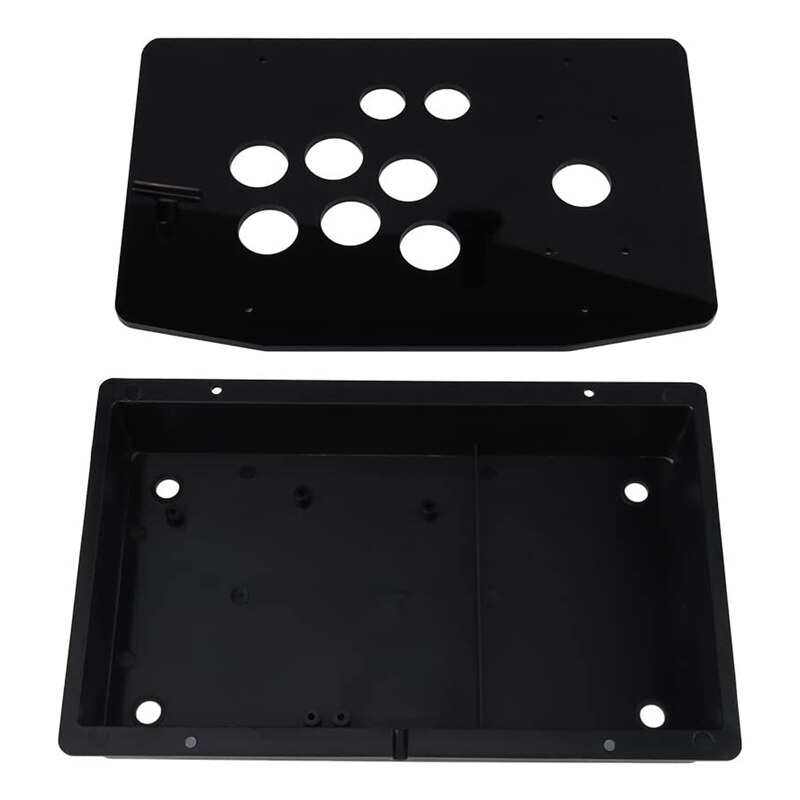 Acryl Paneel En Cover Diy Kit Kit Vervanging Voor Arcade Gaming Black