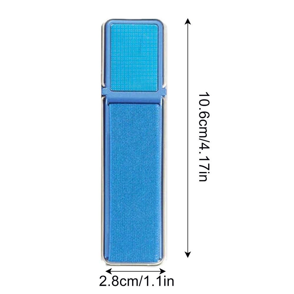 Universal Cellphone Finger Kickstand Mobile Phone Finger Strap Grip Phone ABS Wristband Holder Grip Telescopic Holder #W0: Sky Blue
