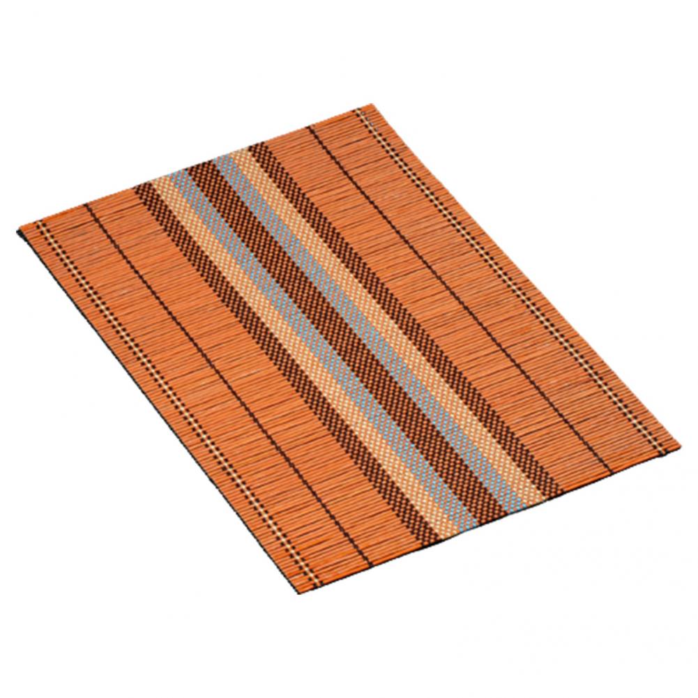 Vedenpitävä kevyt pöytä koristeellinen bambu tabletti lasinalus pöytä matto koriste tee tarvikkeet kodin keittiön matto