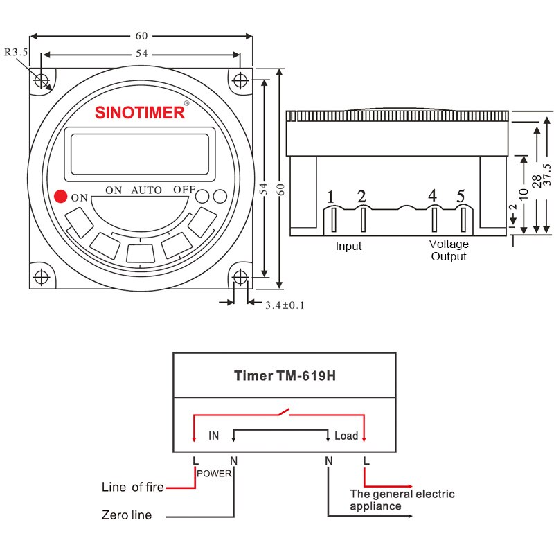 Digital lcd 110v 220v 10a 16a 30a programmerbar timer växlar 16 repetitionsprogram 7 dagar timme minut kontroll timer