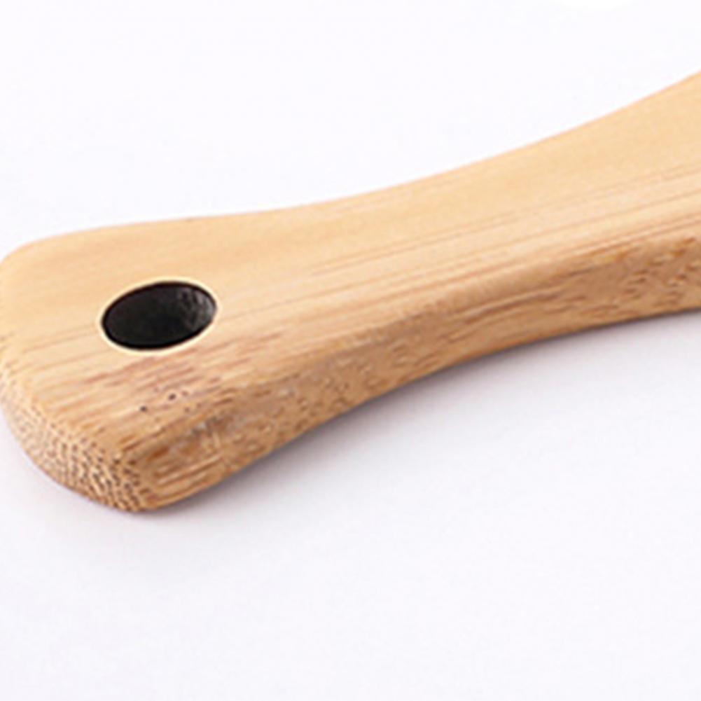 Peine Universal texturizado para hombre, cómodo, fácil de sostener, de madera para salón, horquilla, peine para pelo con estilo