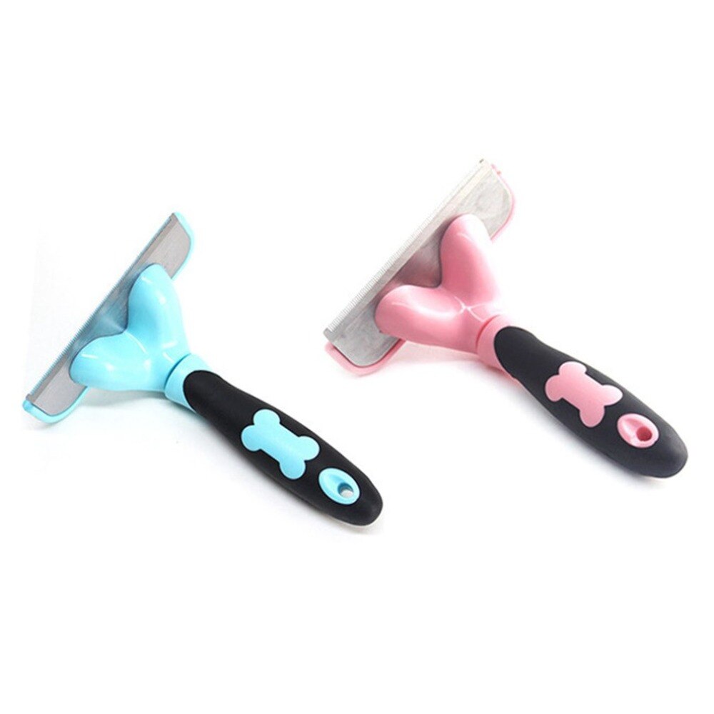 Pet furmins Hair Remover Removal Comb Dog Short Medium Hair Brush Handle Beauty Brush Accessories Combs for Cats Grooming Tool