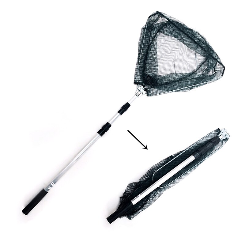 Aluminum Alloy Portable Telescopic Fishing Net Telescopic Folding Landing Gear Rod Folding Fishing Net Landing Gear Net