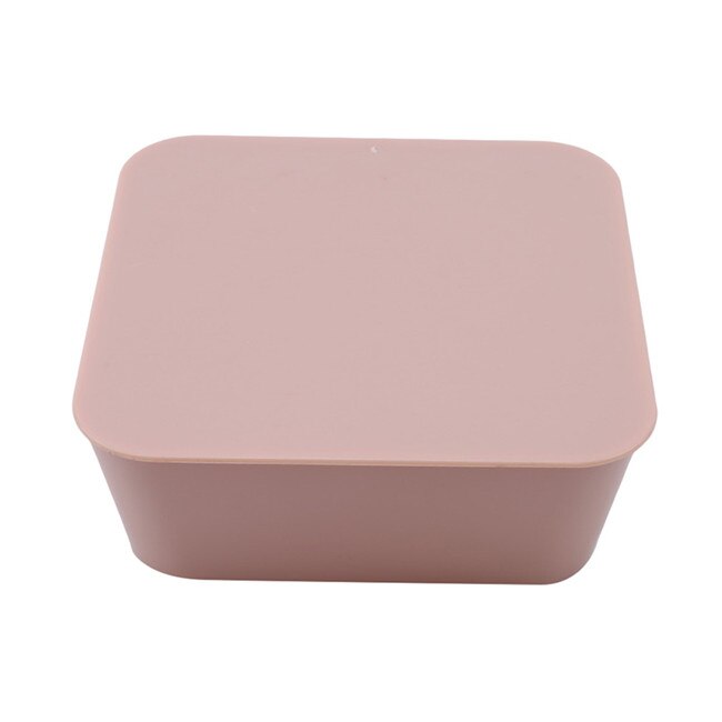 Make-up sieraden organizer box make-up organizer box voor cosmetica opbergdoos lippenstift etui diversen: Roze