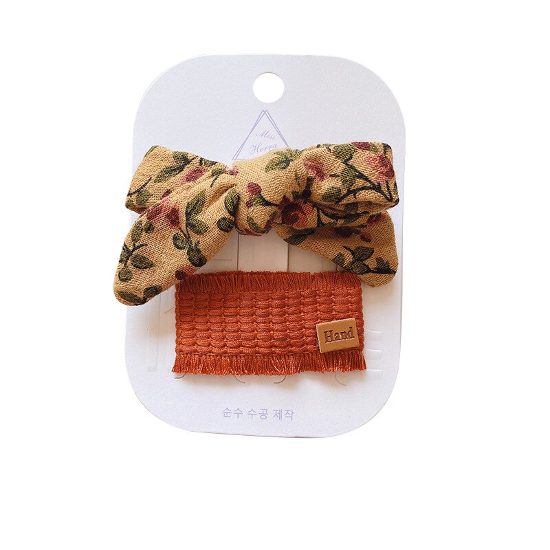 Handgemaakte Baby Meisje Haarspelden Kids Hoofddeksels Wollen Gehaakte Baby Haar Clips Baby Haar Accessoires Meisjes Haarspeld Kinderen: 3