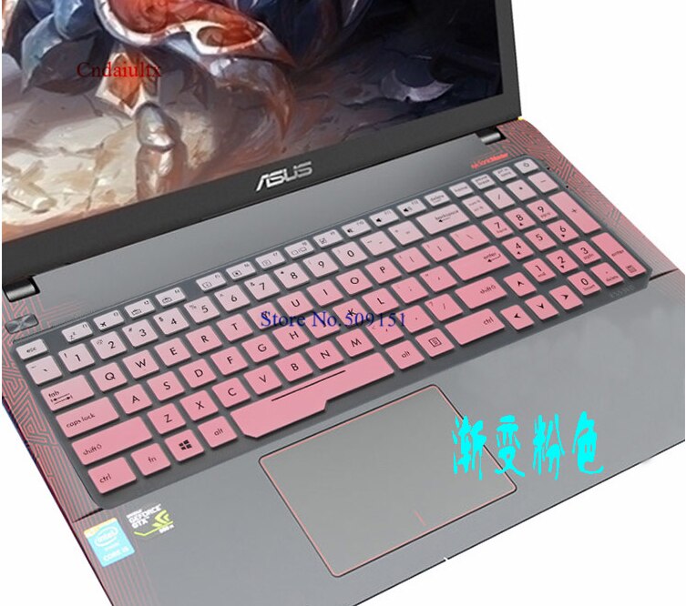 For Asus ROG Strix GL553VD GL553 FZ53VD FX553VE FX553VD FX53VW GL753VE ZX53VW 15 17 inch Notebook keyboard cover protector Skin