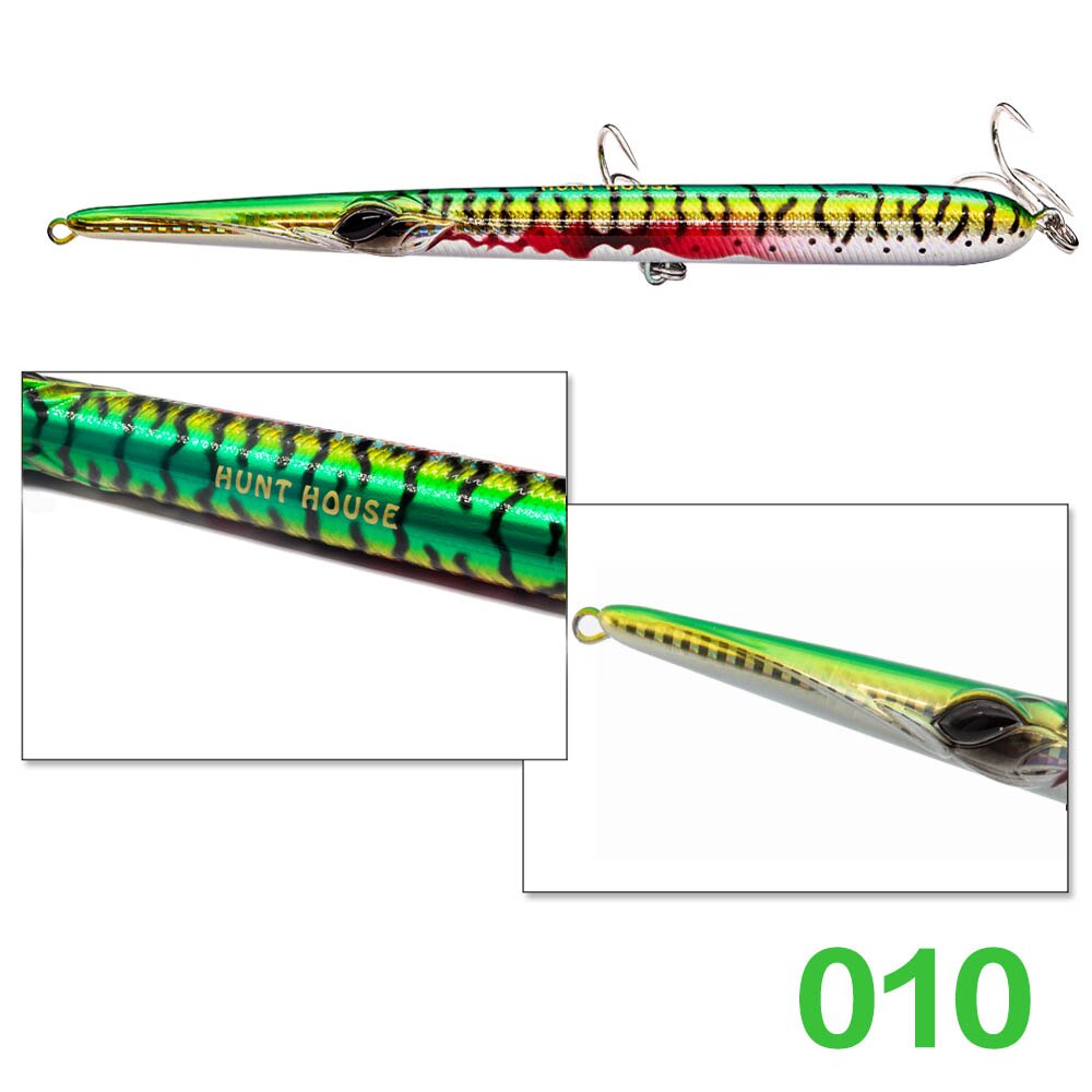Hunthouse Vissen Lokt Stylo Potlood Needlefish Casting Potlood Harde Aas Stickbaits Drijvende Sinking 205/180/160Mm Garfish