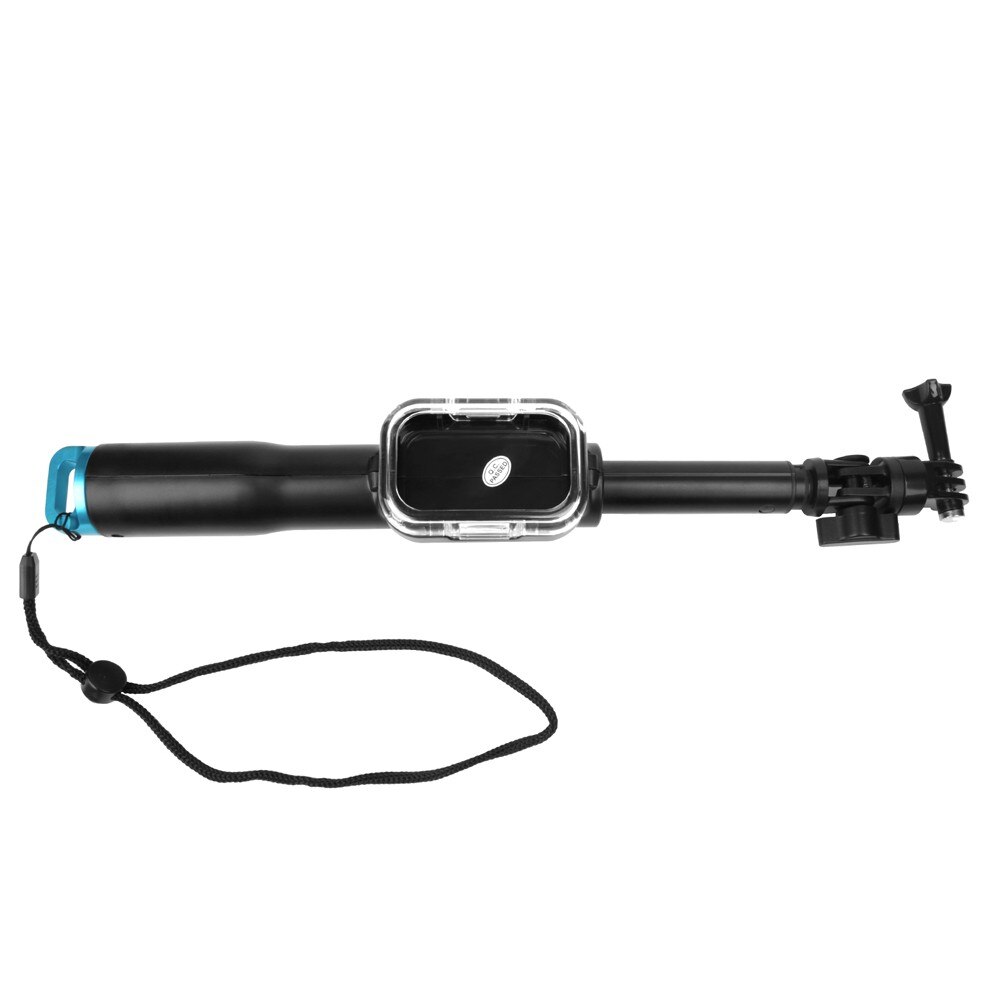 palo selfie monópodo de mano impermeable de 39 pulgadas para Gopro 5 3 +/3 4 sesión con Clip remoto Wifi