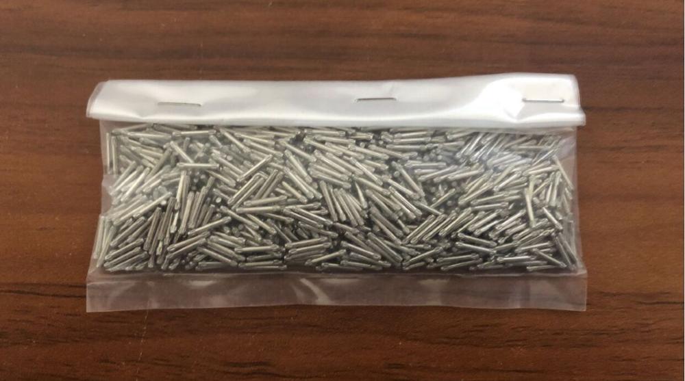 1000x Doble Gjenget Pins for Urremmer - Stål - Reparasjonssett
