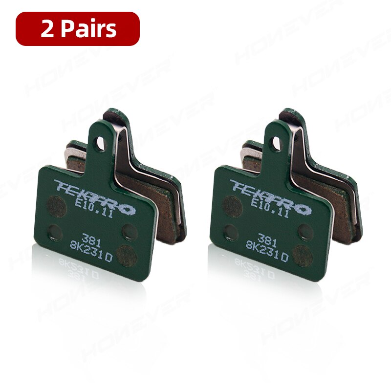Tektro E10.11 P20.11 Remblokken Mtb Fiets Hydraulische Schijfrem Pad Voor Shimano M335 395 Metalen Keramische Fiets Pads Fietsen onderdelen: 2 pairs E10
