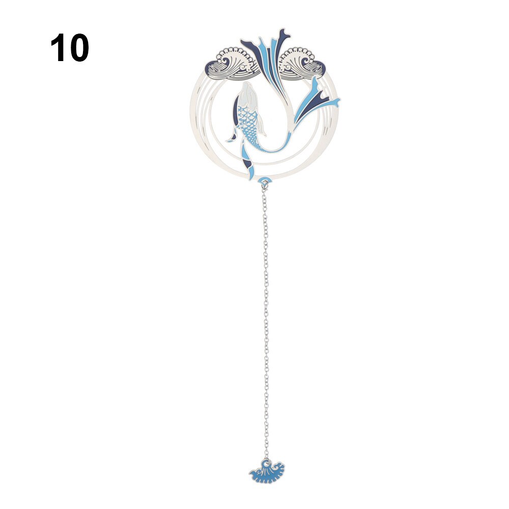 1 Pc Boekenleggers Clip Leuke Metalen Herten Holle Bladwijzers Voor Boeken Leraar Kantoor School Briefpapier Dier Bookmark Supplies: Type 10