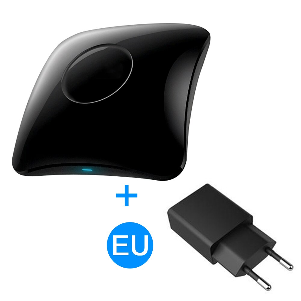 Broadlink HTS2 RM4 Pro Smart Home Automation WiFi IR RF Universal Intelligent Remote Controller Work With Alexa Google Home: EU RM4 Pro