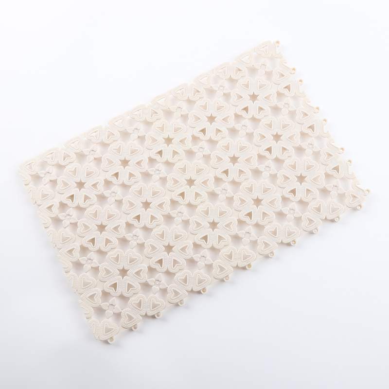 Bathroom Shower Massage Carpet DIY Carpet Love Mat Free Stitching Shower Mat Anti-Slip Mat Candy Color