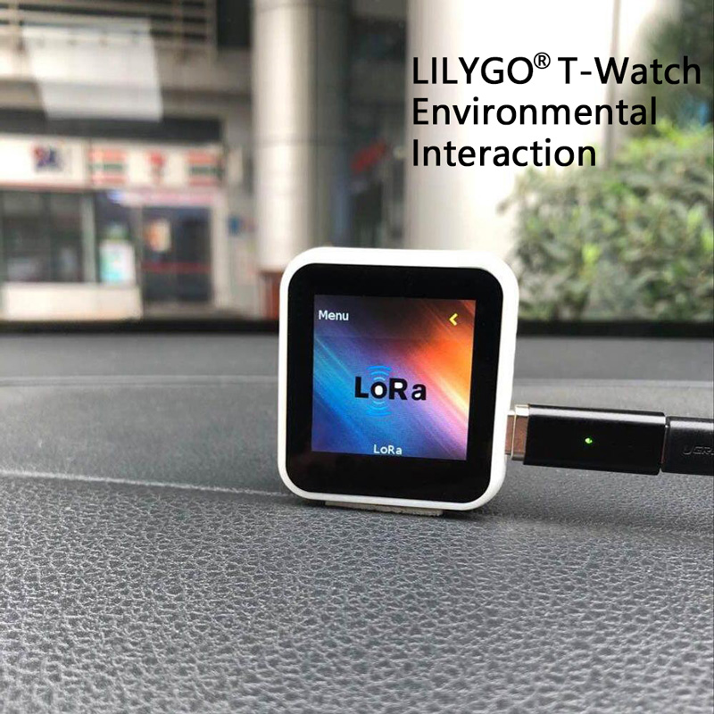 LILYGO® TTGO T-Watch Programmable Wearable Environmental Interaction WiFi Bluetooth Lora ESP32 Capacitive Touch Screen