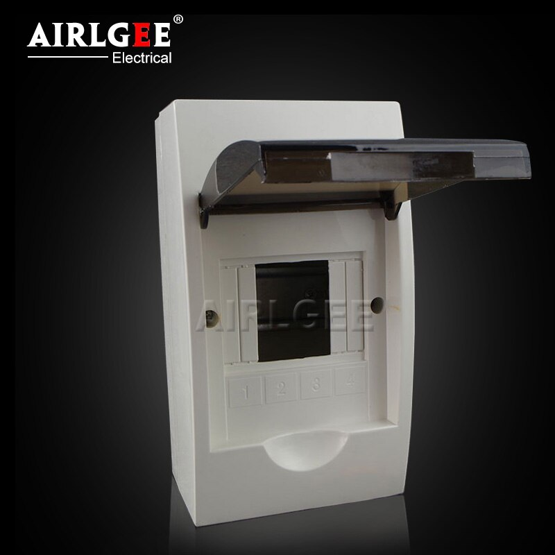 4 ways distribution box surface mounted plastic air circuit breaker box household lighting strong electric box