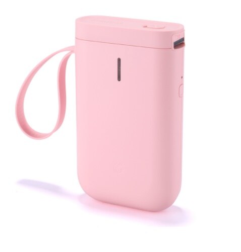 Thermische Label Printer Draagbare Barcode Printer Pocket Thermische Printer Bluetooth Printer Thuisgebruik Kantoor Draadloze Thermische Printer: pink printer