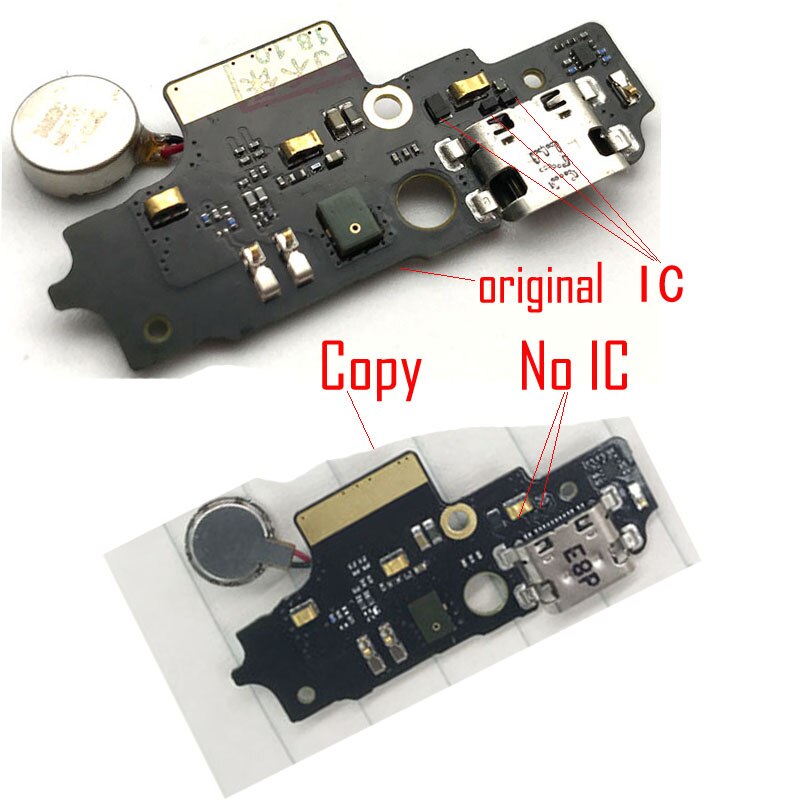 Voor Zte Axon 7 Mini Axon7 B2017G Axonmini Charger Port Dock Connector Flex Kabel Reparatie Onderdelen